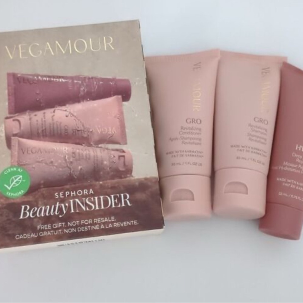 Vegamour Hair Care Gift Set- Shampoo, Conditioner, Hair Mask